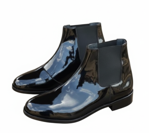 Ankle High Patent Shoes (Mens)