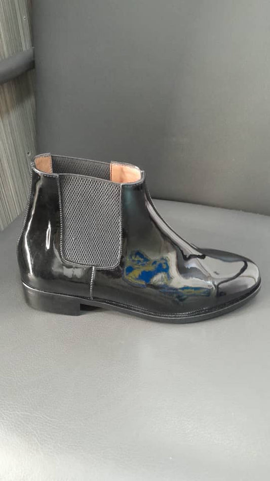 Ankle High Patent Shoes (Ladies)
